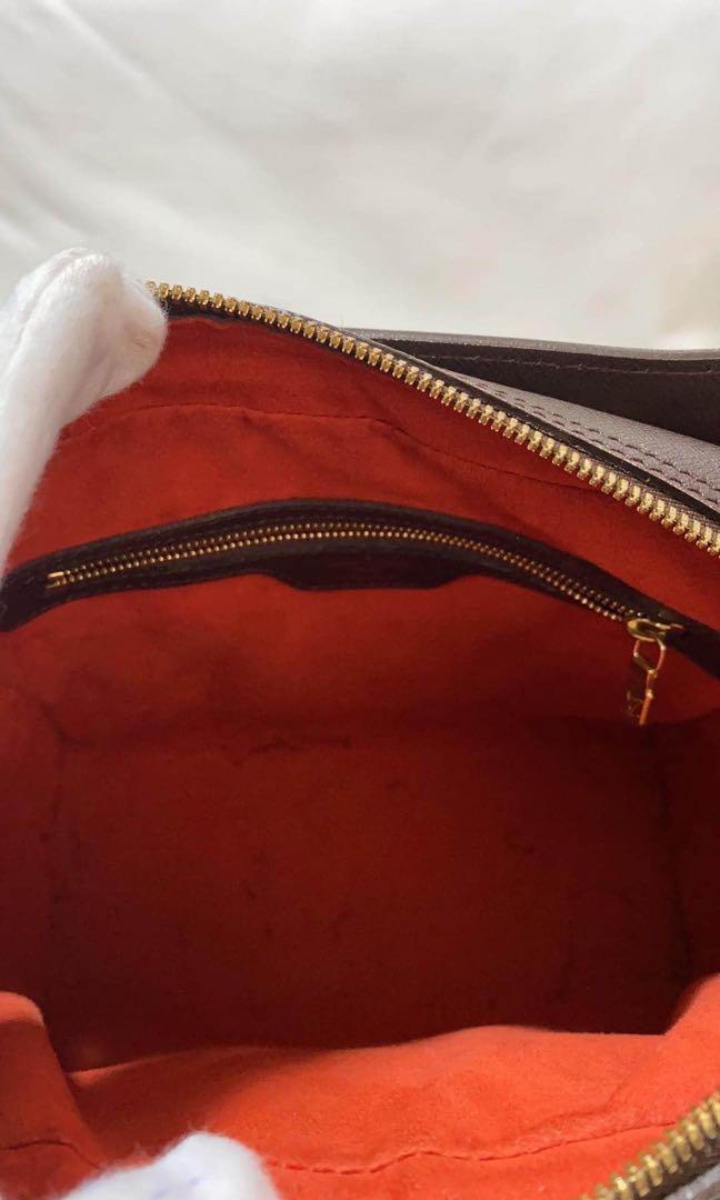 Louis Vuitton Damier Ebene Triana - Brown Handle Bags, Handbags - LOU694713
