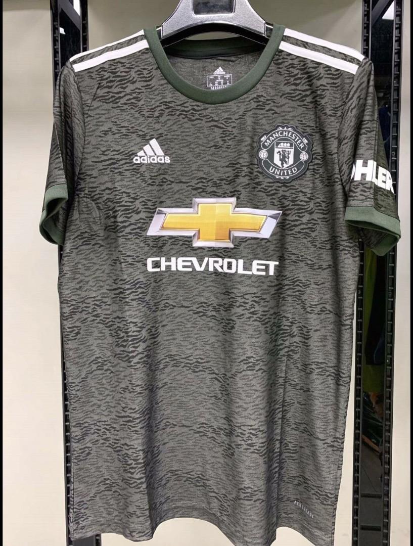 Manchester United 2020 21 Away Jersey Sports Sports Apparel On Carousell