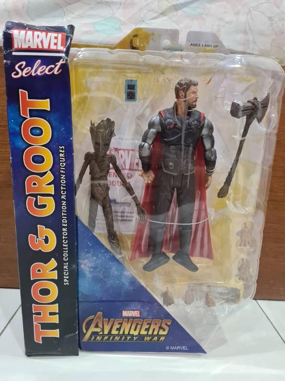 Diamond select thor and groot hotsell