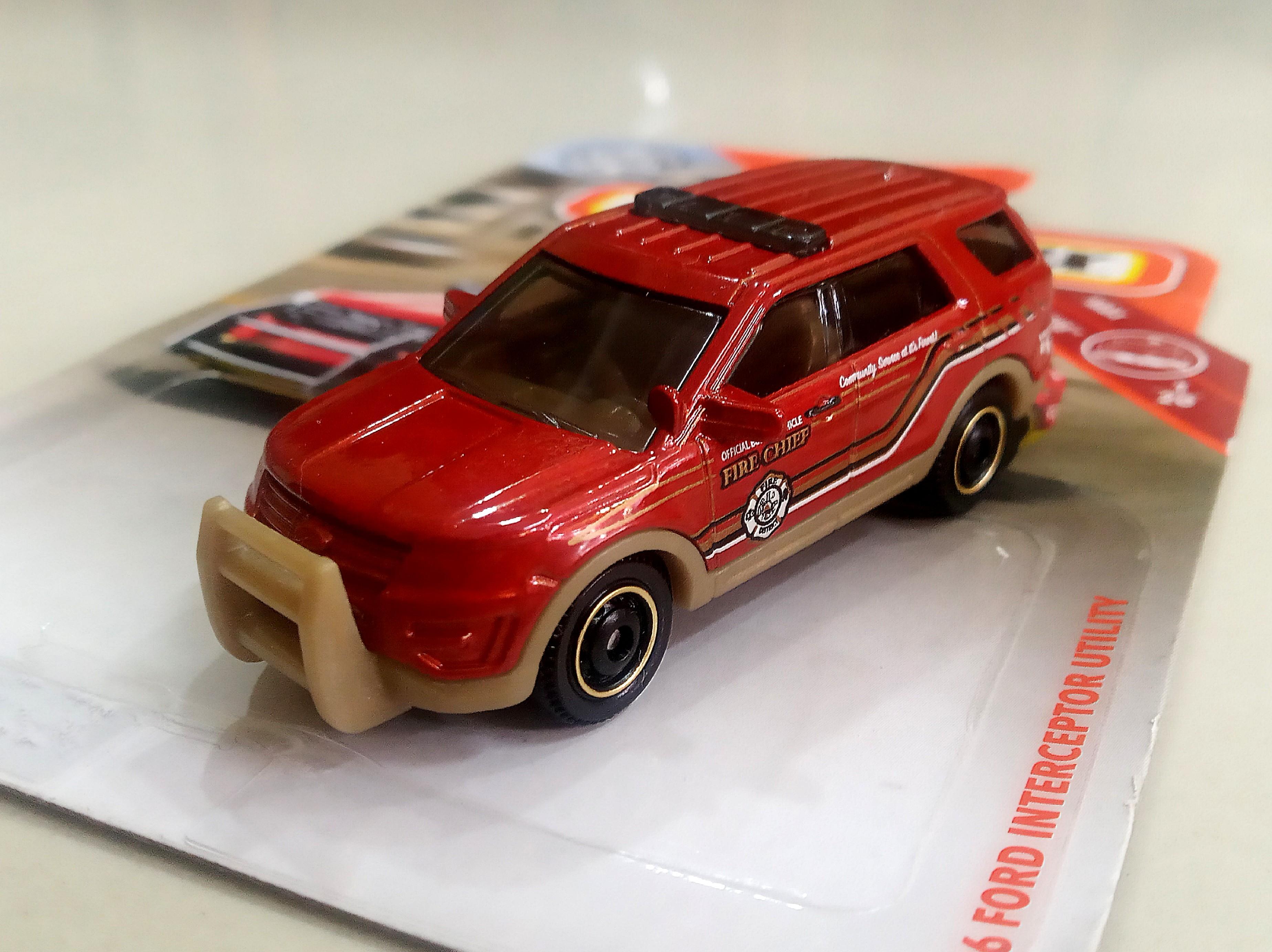 matchbox ford interceptor utility