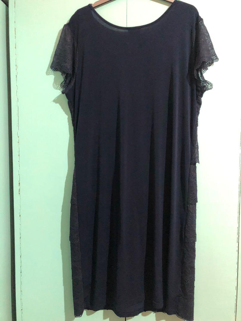 Milly Plus Size Navy Blue Frilly Dress 3X (Category: Dresses) located in Makati City. Submitted by prelovedbazaar (Listing ID 1024197539, Image 2). Description: Milly Plus Sized Navy Blue Frilly Dress. Size 3X. Good for office or semi formal events. :) .