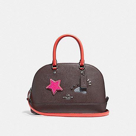 coach sierra satchel oxblood