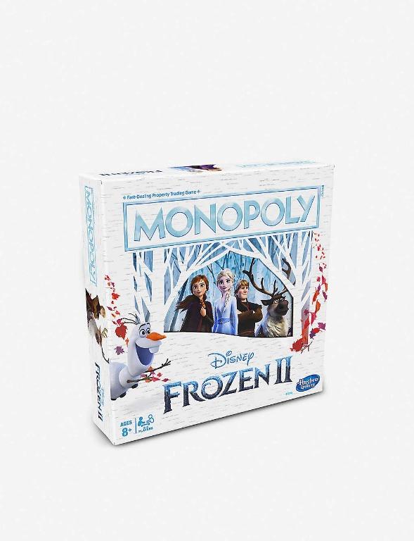 Monopoly Game Disney Frozen 2 Edition Board Game, Toys & Games, Board