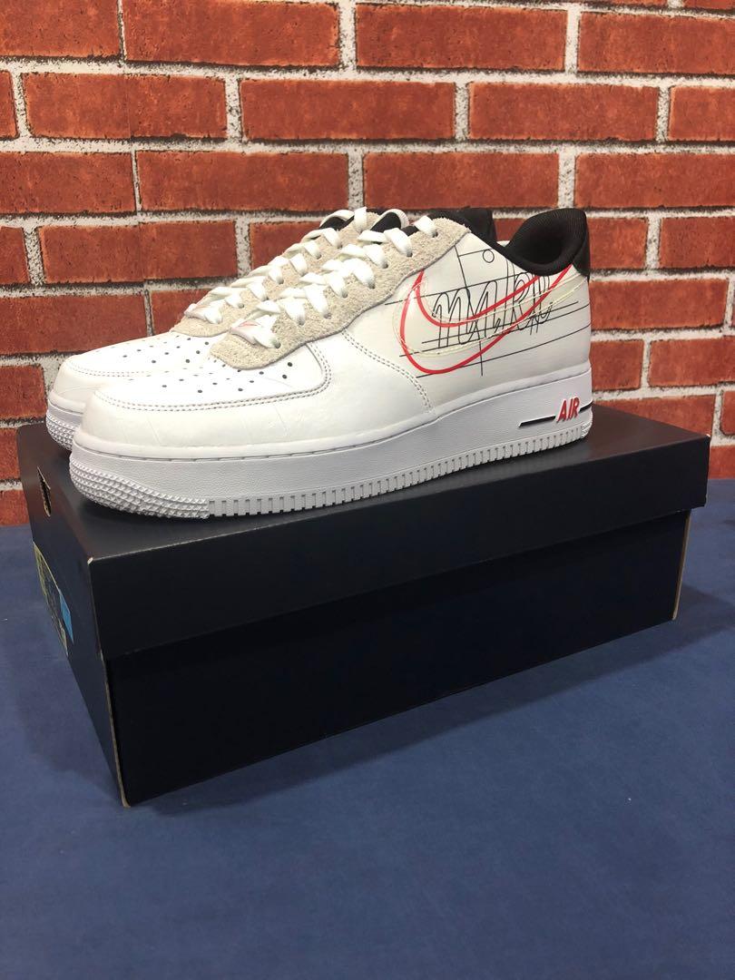 Nike air force script swoosh top