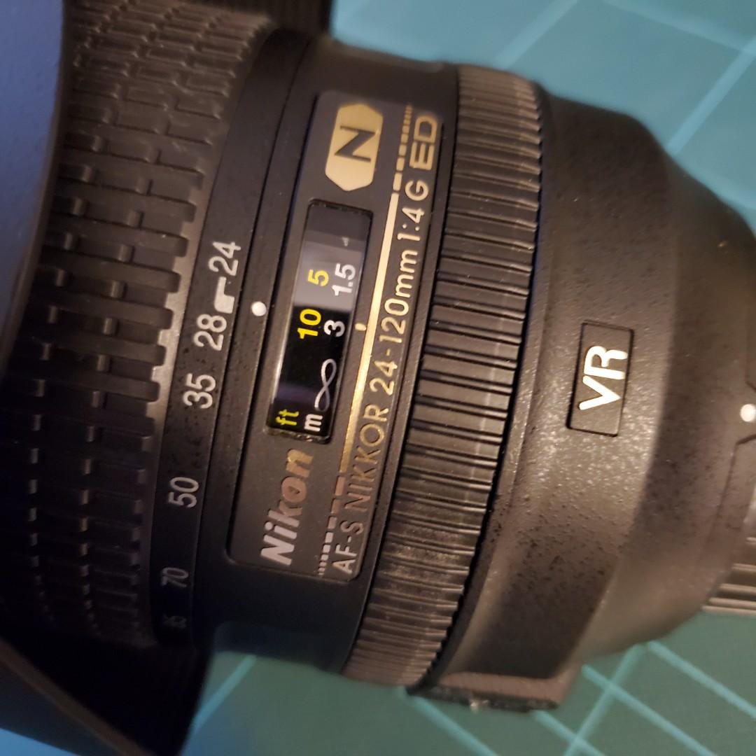 nikon AF-S 24-120 F4 ED, 攝影器材, 鏡頭及裝備- Carousell