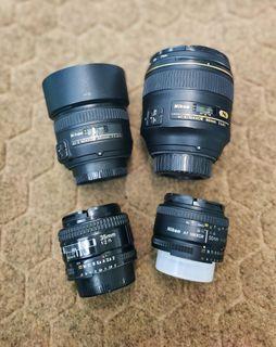 Nikon Prime Lenses check the pricelist