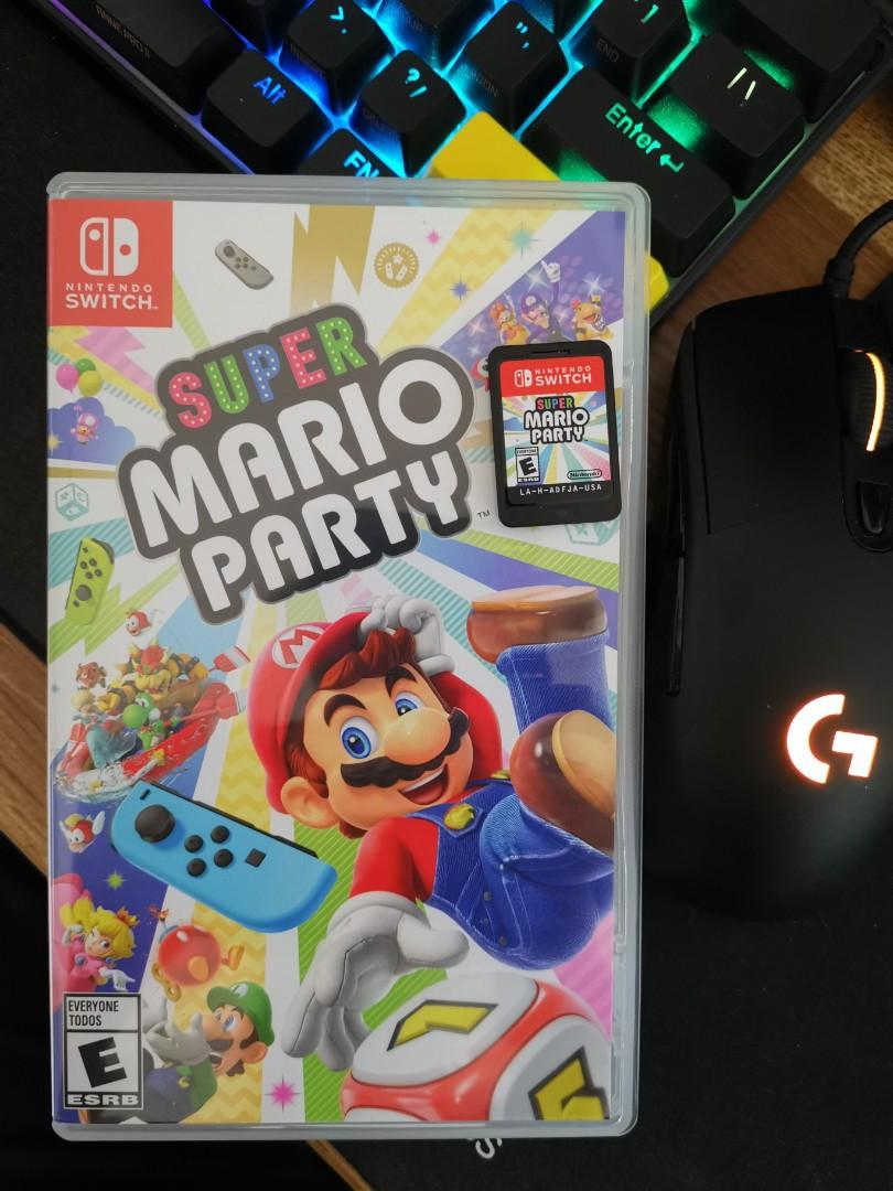 mario party switch used