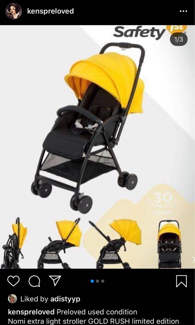 Nomi safety first stroller, Bayi & Anak, Kereta, Kursi Goyang