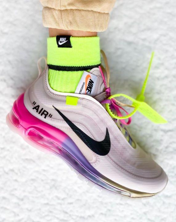 Offwhite X Nike Airmax 97 Serena Williams Women S Fashion Shoes Sneakers On Carousell