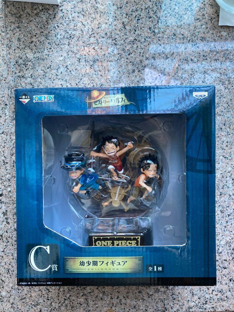 One Piece海賊王路飛艾斯薩波童年模型 玩具 遊戲類 玩具 Carousell