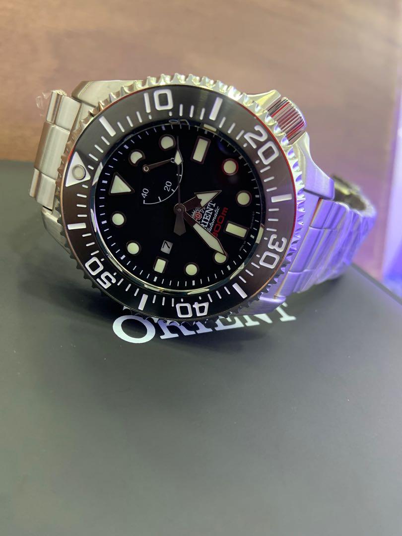 ORIENT EL02002B Diver Watch with Power Reserve and Sapphire Crystal Mobile Phones Gadgets Wearables Smart Watches on Carousell