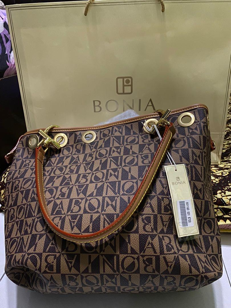 Bonia Monogram Reversible Tote Bag 801160-001L