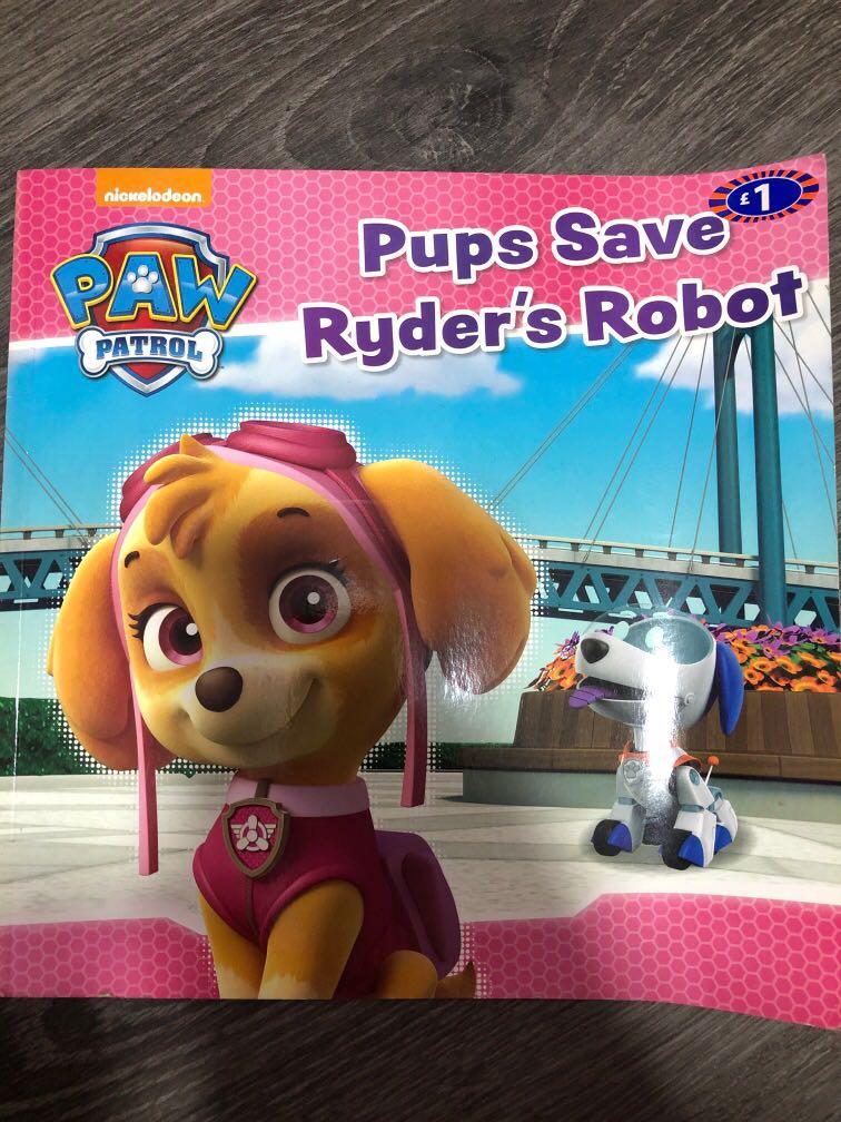 Paw patrol pups save Ryder's robot, Hobbies & Toys, Books & Magazines ...