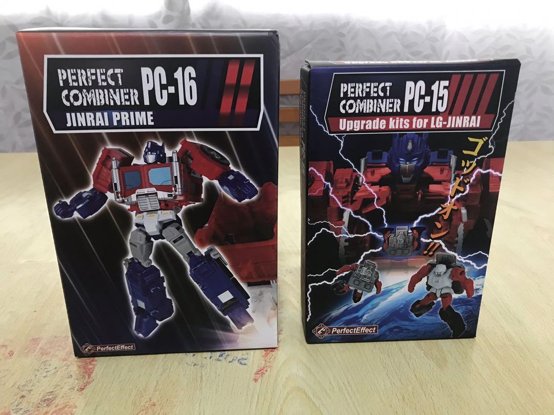 Perfect Combiner PC-16 & PC-15 LG Jinrai Prime, Hobbies & Toys