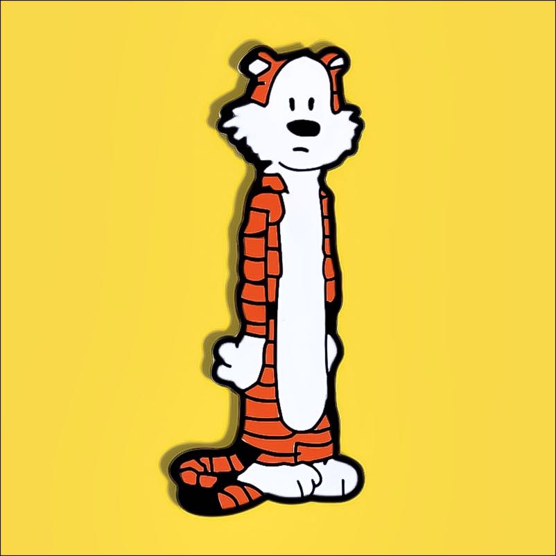 (Pin) Calvin Tiger Comics Strip Series Calvin And Hobbes Vintage ...