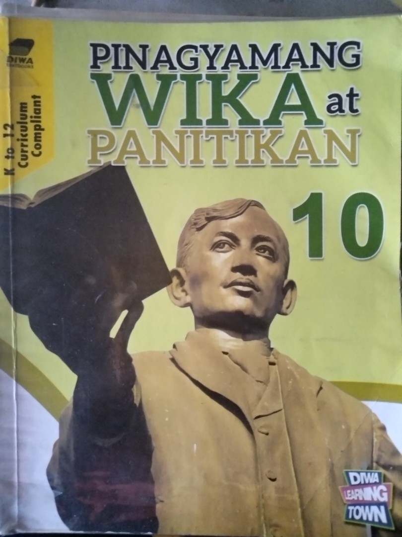 Pinagyamang Wika at Panitikan Grade 10 textbook, Textbooks ...
