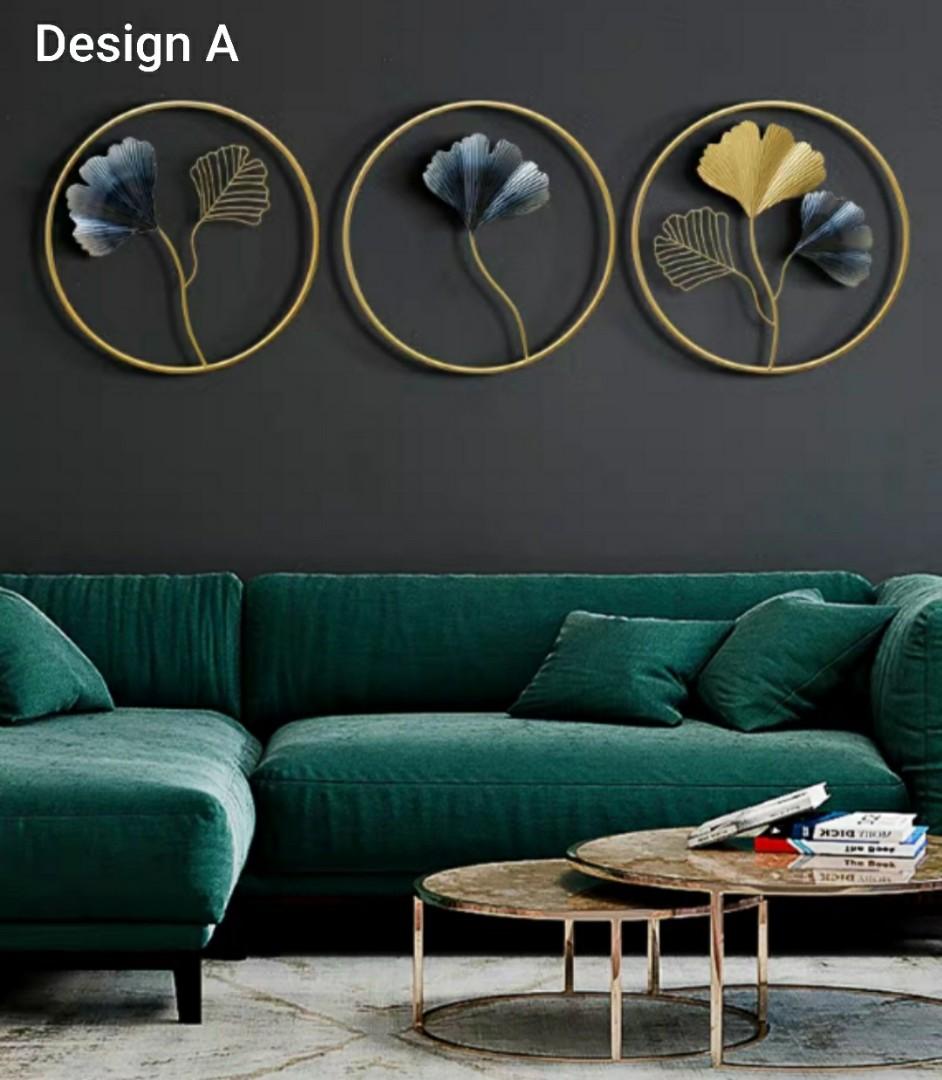 Po Modern 3d Metallic Wall Art Furniture Home Decor Others On Carousell