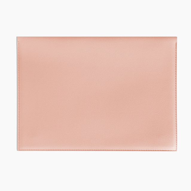 POKETO Large 13” Minimalist laptop folio - Blush