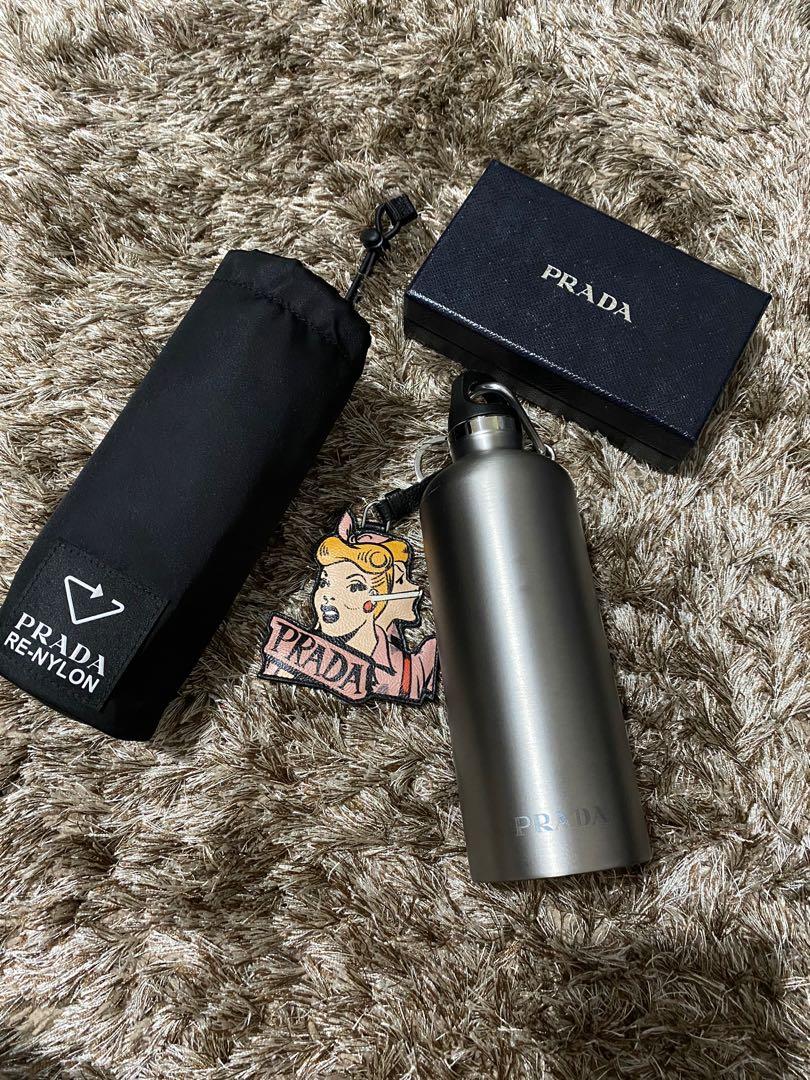 Prada water bottle stainless steel, Women's Fashion, Watches & Accessories,  Other Accessories on Carousell