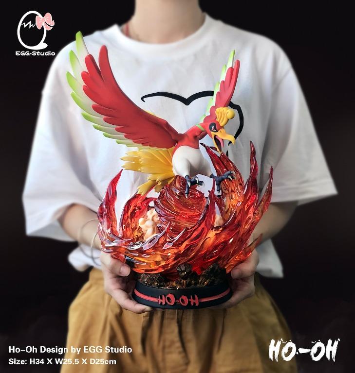 Birds of a Feather Flock Together Ho-oh - Pokemon Resin Statue