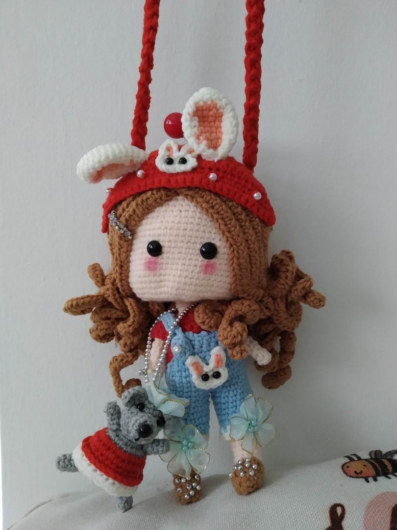 Crochet 2025 doll purse