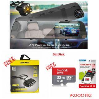 SALE!!! CAR DASHCAM ₱2200
(FREE 32GB SDCARD+3WAY CHARGER)