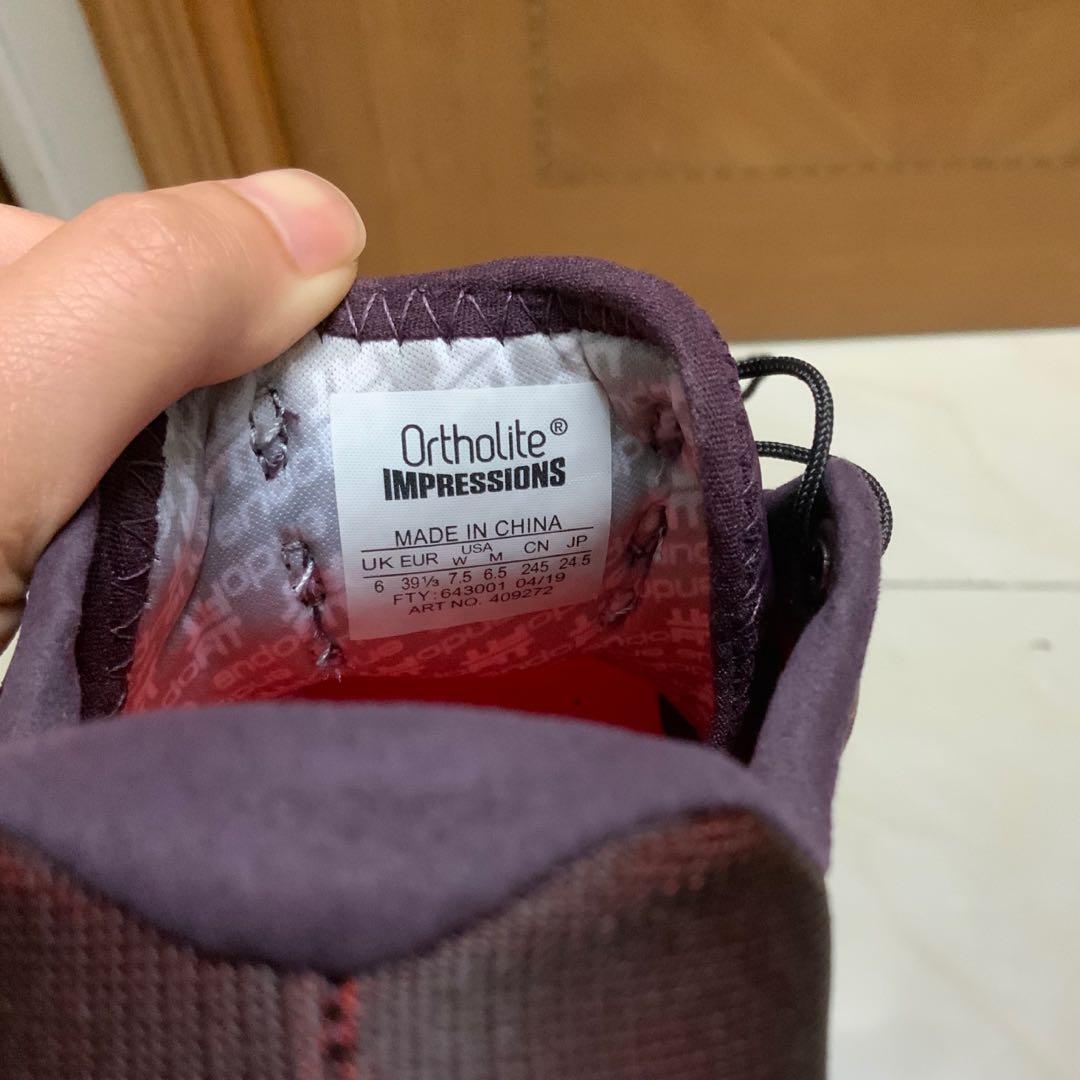 salomon ortholite impressions