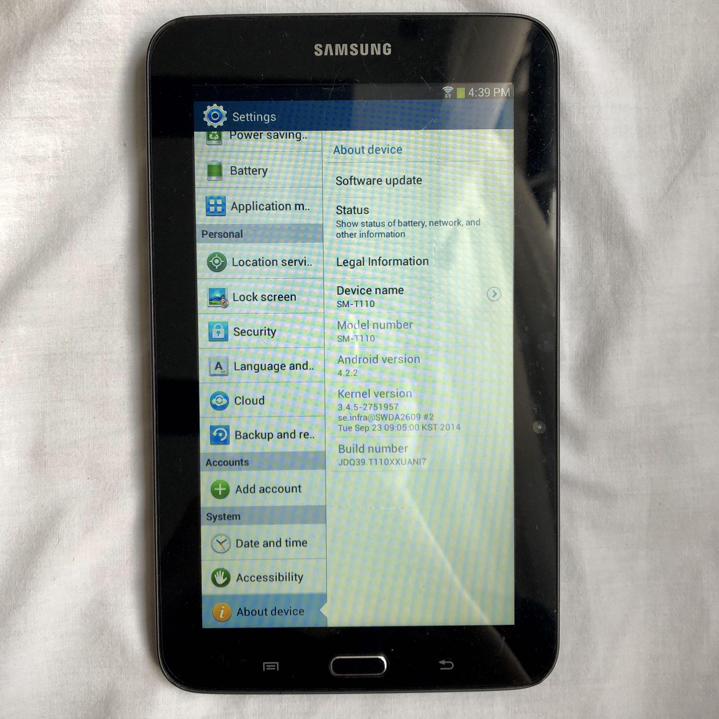 Internal Battery for Samsung Galaxy Tab 3 Lite SM-T110 7" Tablet 8GB Battery 