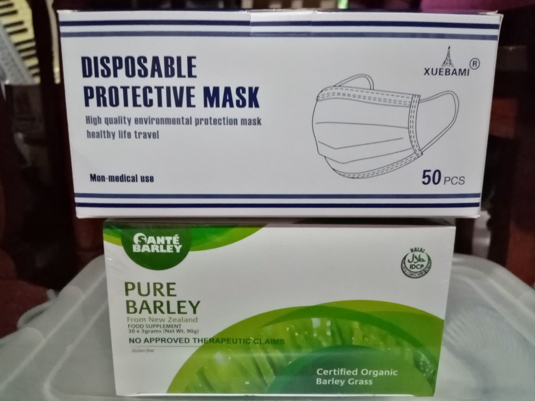 Sante barley with FREE facemask