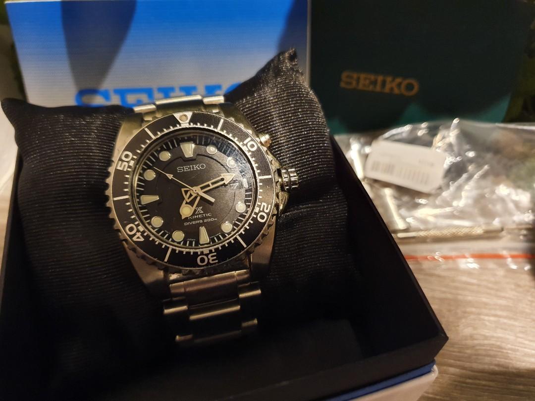 Seiko Kinetic Diver 200M SKA371P1 Men's Watch, Men's Fashion, Watches &  Accessories, Watches on Carousell