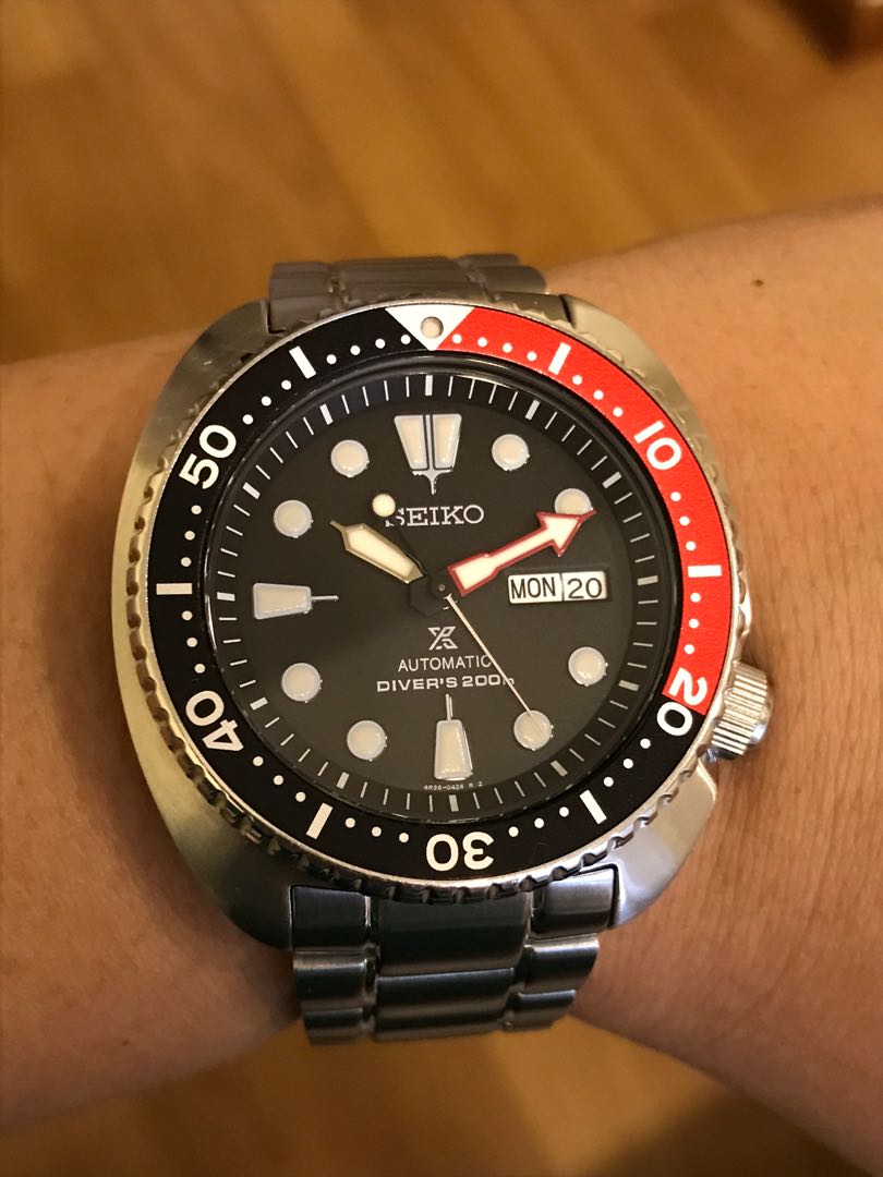 Seiko Turtle SRP789 coke bezel, Men's Fashion, Watches & Accessories,  Watches on Carousell