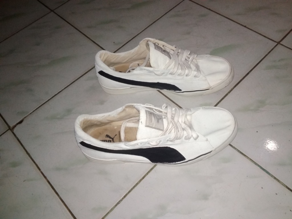 puma canvas shoes
