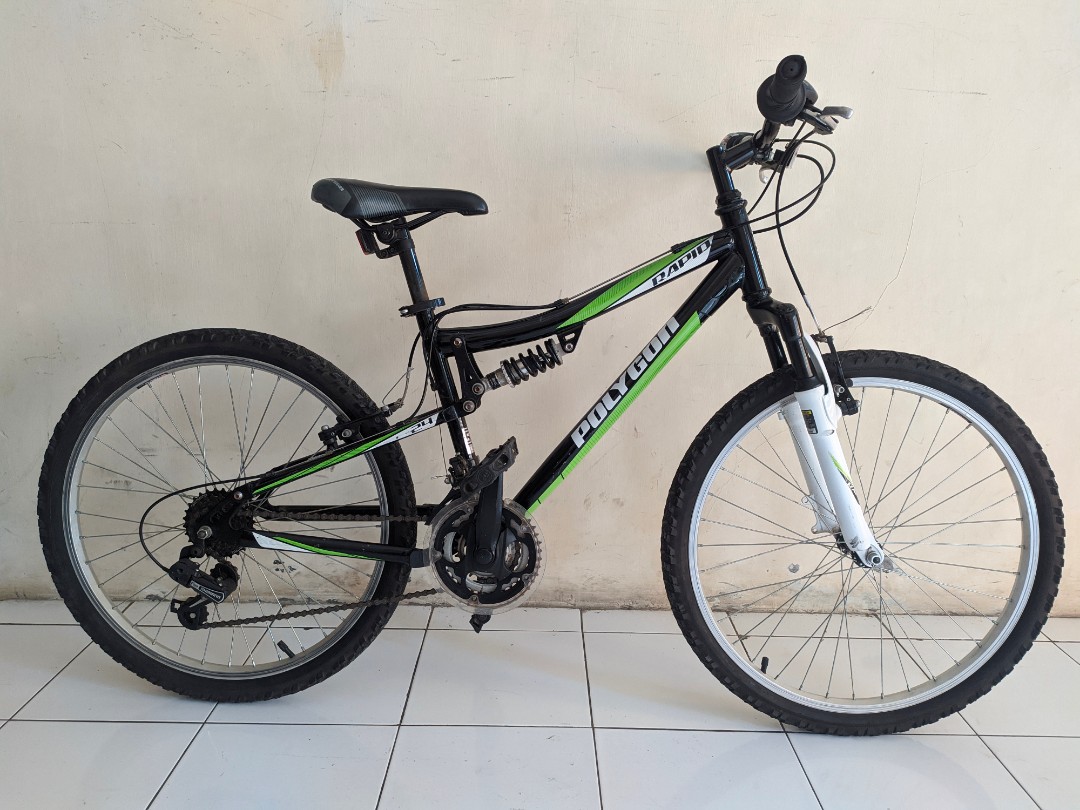 Sepeda MTB Gunung POLYGON Rapid 24 Inch Mulus Terawat Olah Raga