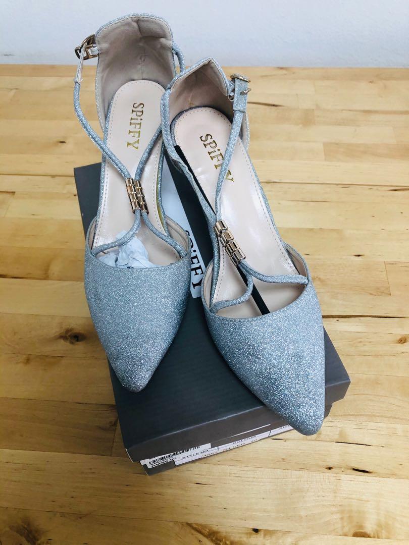 2.5 inch silver heels shop