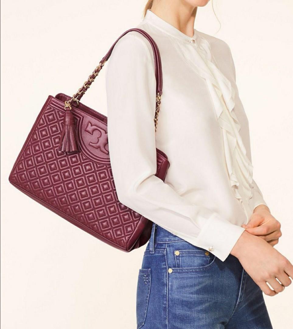 Tory Burch Fleming Open Shoulder Bag