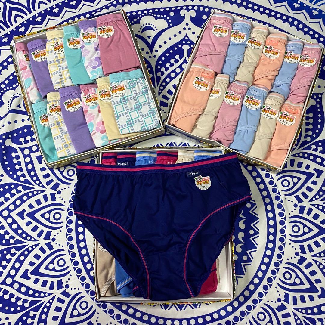 SO-EN Panties Original Bikini (BBC) Pink, Blue and Gray