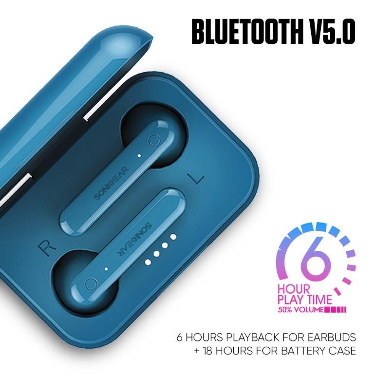 SonicGear Earpump TWS 3 Wireless Stereo Earbuds