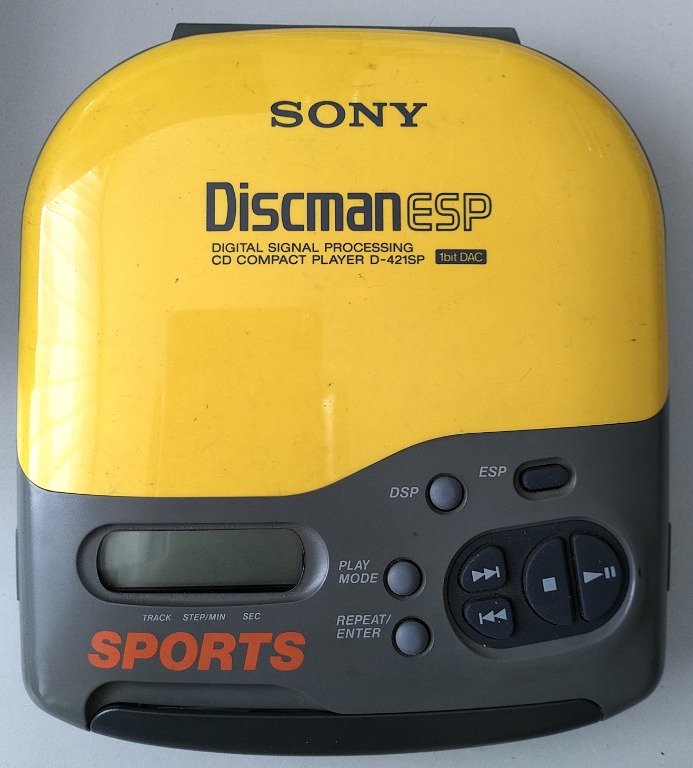 Sony Sport Discman日本製造, 電子產品, 錄音器材 Carousell