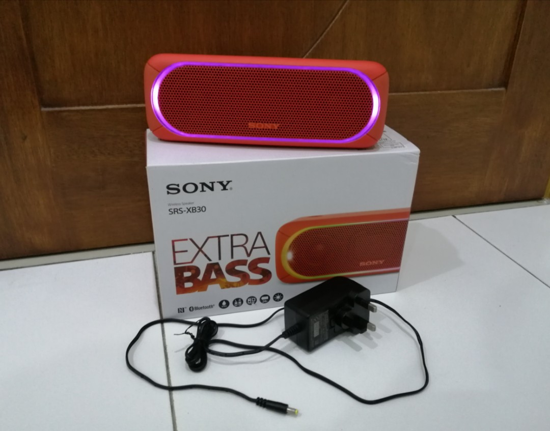 Sony Extra Bass SRS XB30 Bluetooth Speaker Audio Portable Audio