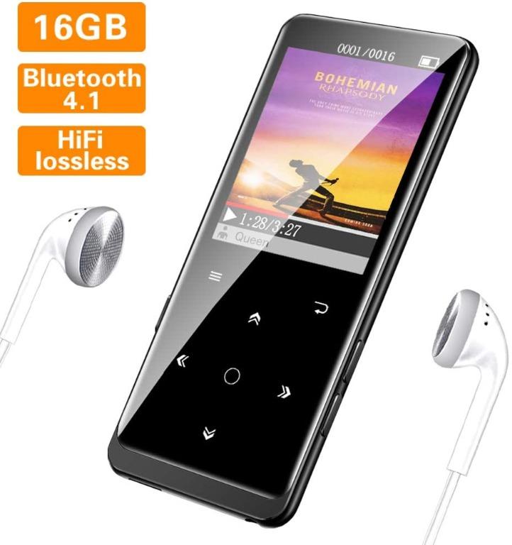 Supereye MP3 Player with Bluetooth 4.1, Portable HiFi ...