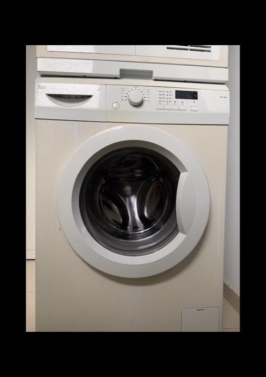 TEKA WASHER TK2 1280 & DRYER TKS1 700C, TV & Home Appliances, Washing