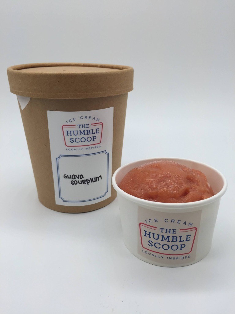 The Humble Scoop - Guava Sourplum Ice cream Pint, Food & Drinks, Local  F&Bs, Snacks & Desserts on Carousell