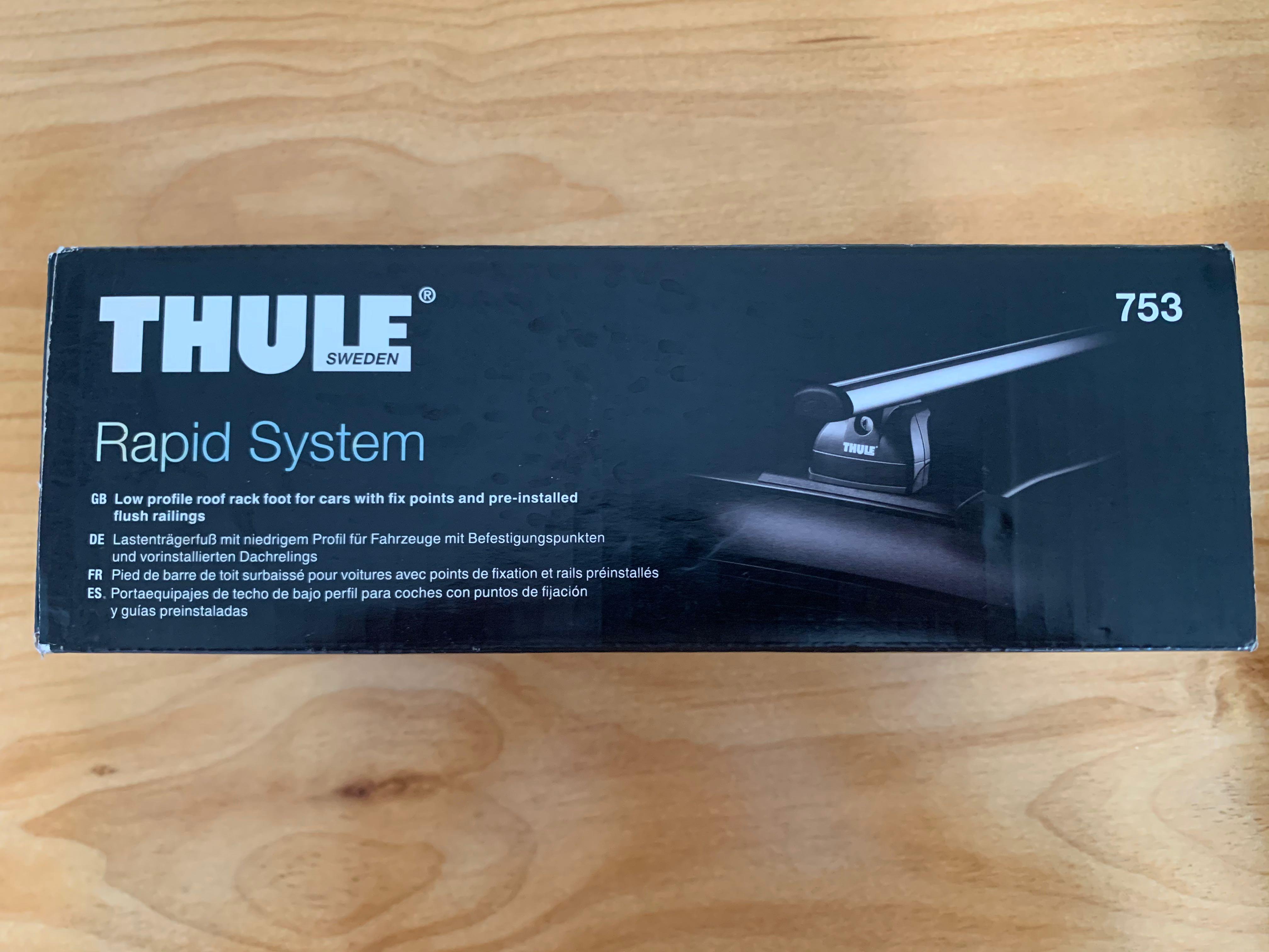 Thule Roof Rack Setup for Honda Vezel / HRV (wingbars + foot packs + adapter kit), Car