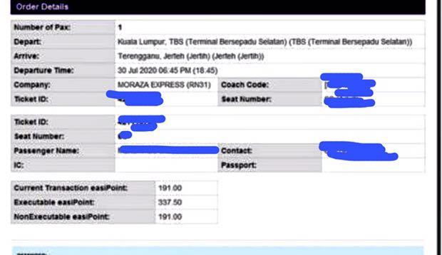 Tiket Bas 30 7 Nk Letgo Tickets Vouchers Attractions Tickets On Carousell