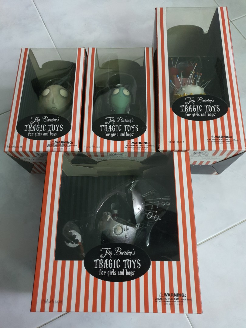 Tim Burton's Tragic Toys for Boys and Girls Vinyl Figures Toxic Boy