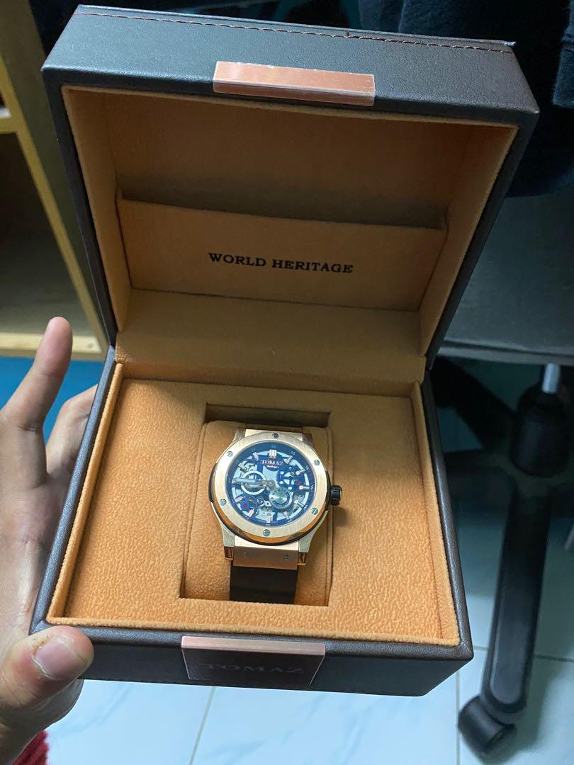Tomaz Men s Watch TW014 D3 Rose Gold Navy Men s Fashion