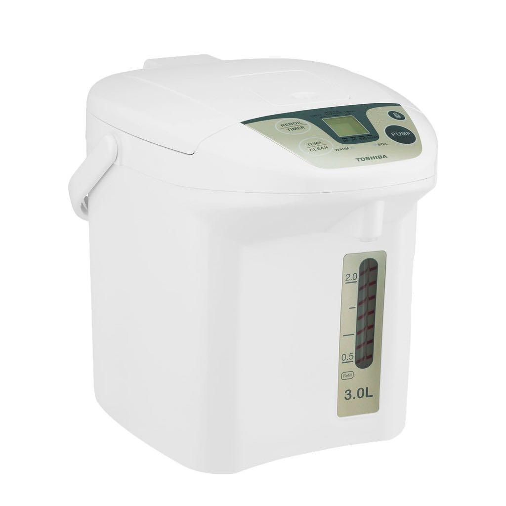 Toshiba 3.0L Electric Airpot PLK30FLI, Home Appliances, Kitchenware on