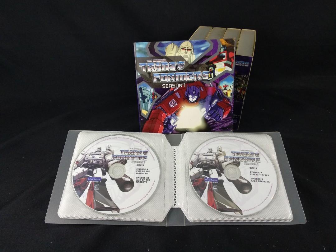 Transformers G1 Season 1 and 2 VCD Boxsets, Hobbies & Toys, Music
