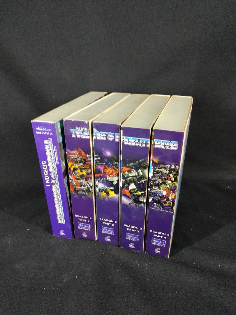 Transformers G1 Season 1 and 2 VCD Boxsets, Hobbies & Toys, Music