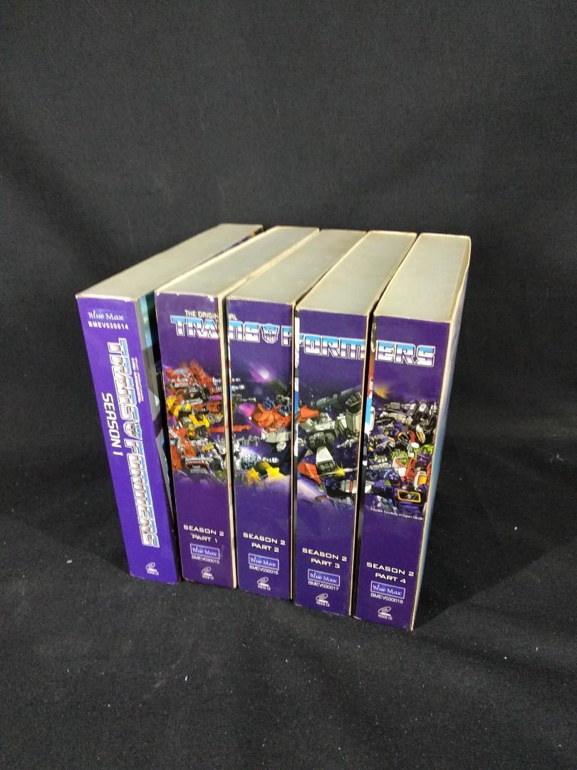 Transformers G1 Season 1 and 2 VCD Boxsets, Hobbies & Toys, Music